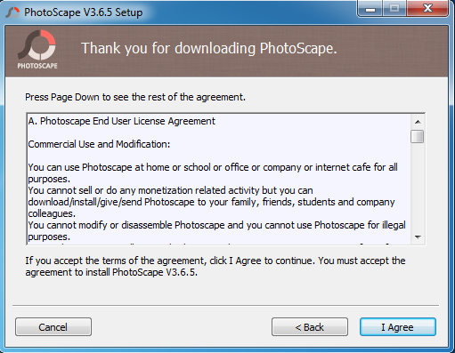 Install PhotoScape 2