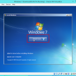 การติดตั้ง Windows 7 บน VirtualBox ตอนที่ 2