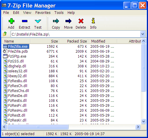 7Zip-File-Manager